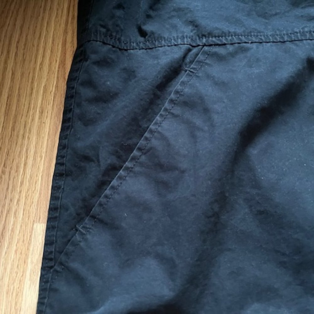 John Varvatos USA hoodie jacket Mens Size Medium Navy cotton blend - Picture 5 of 9